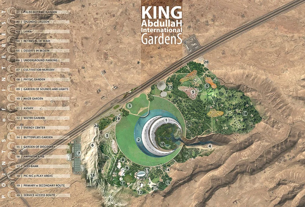 King Abdullah International Gardens, Эр-Рияд