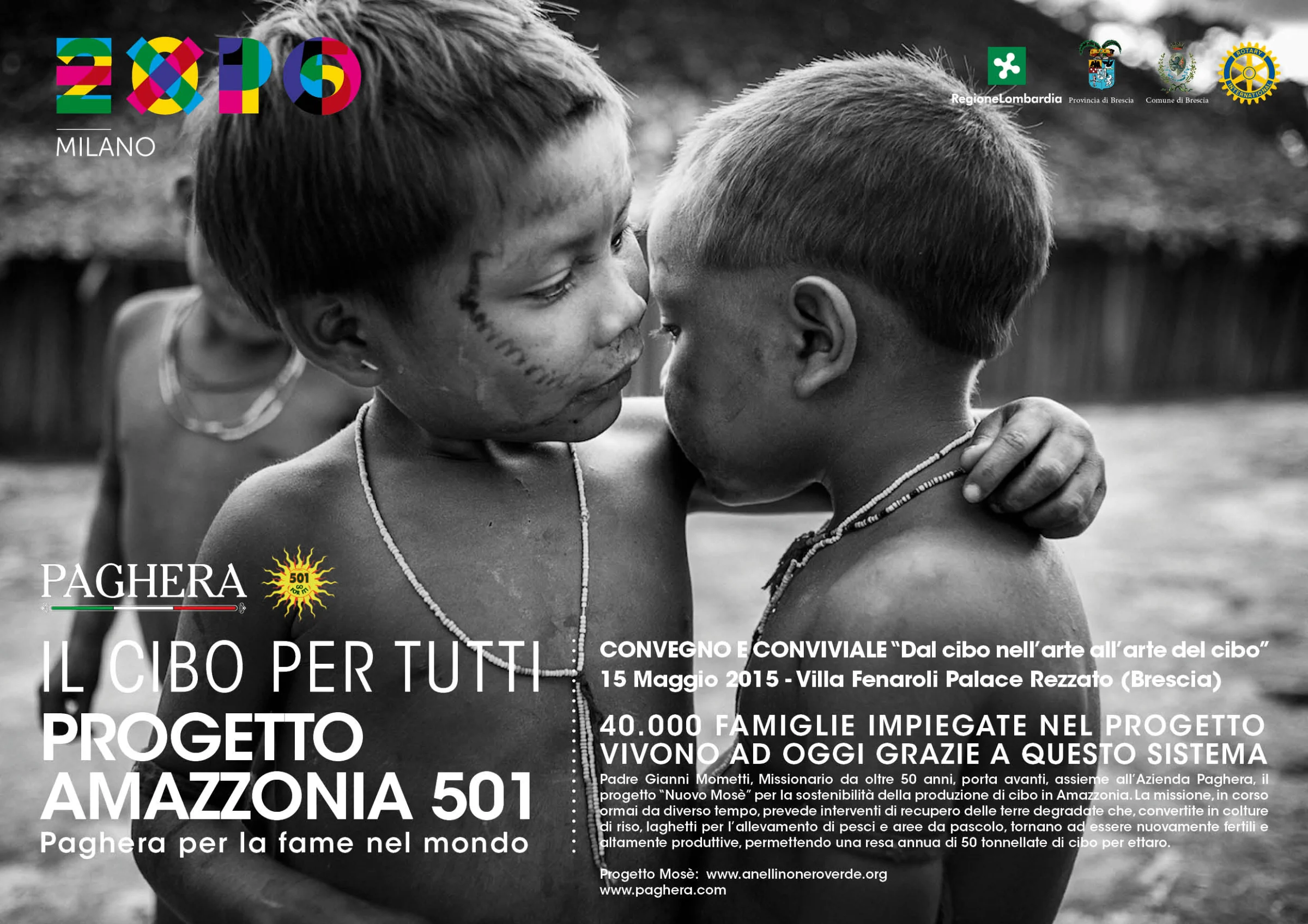 Paghera per la fame nel mondo – “Progetto Amazzonia 501”