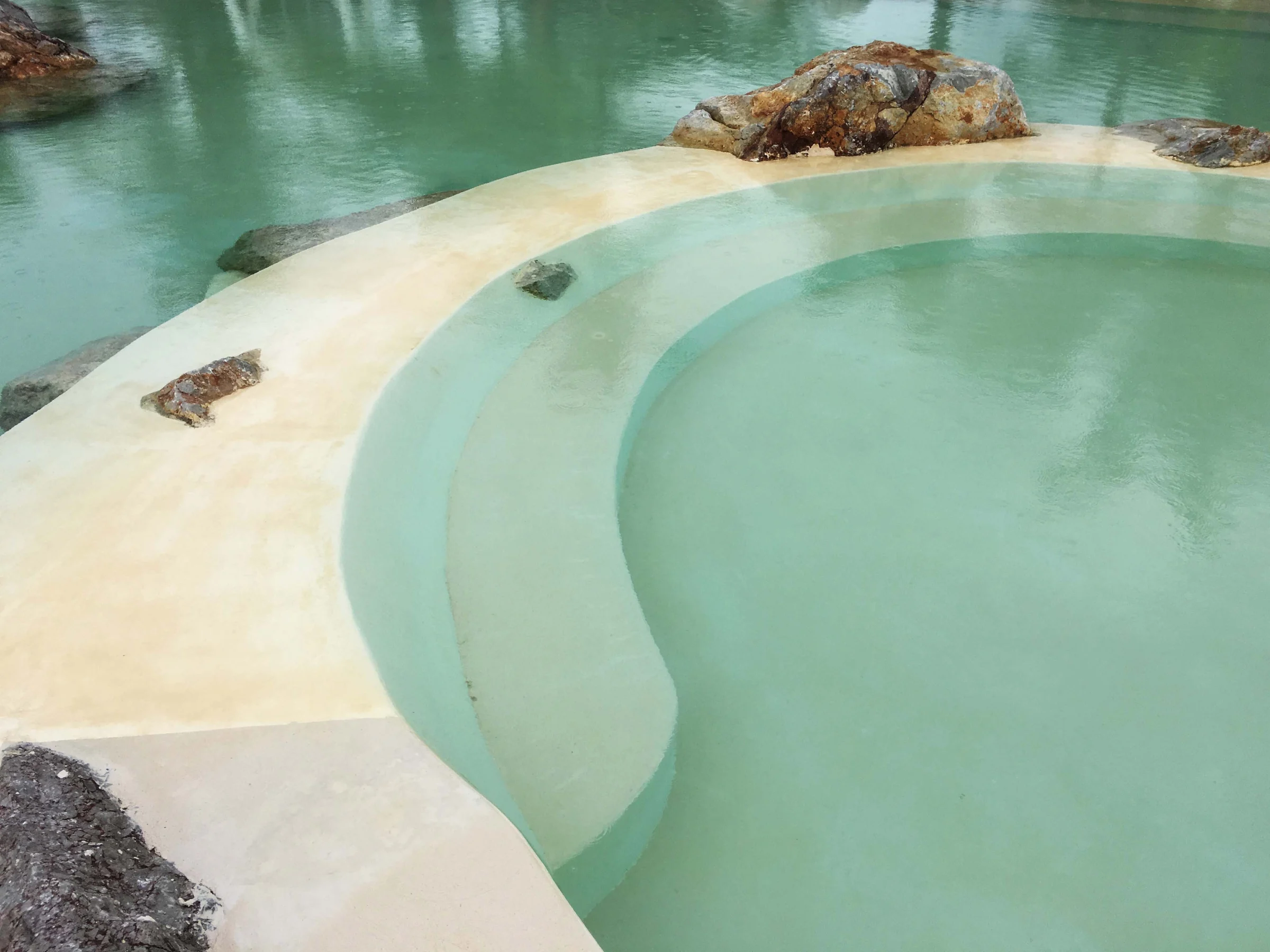 La splendida piscina oceanica di Santo Domingo