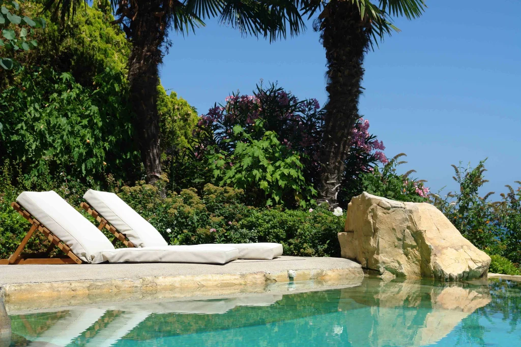 A Pool Blending into Nature