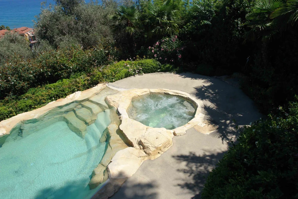 A Pool Blending into Nature