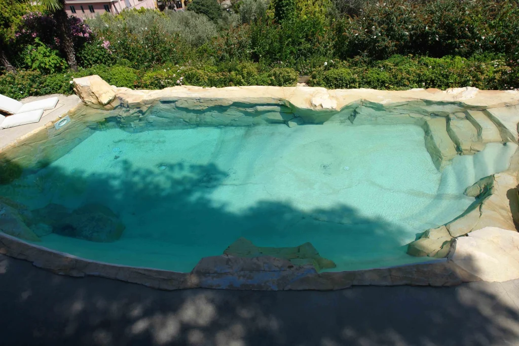 A Pool Blending into Nature