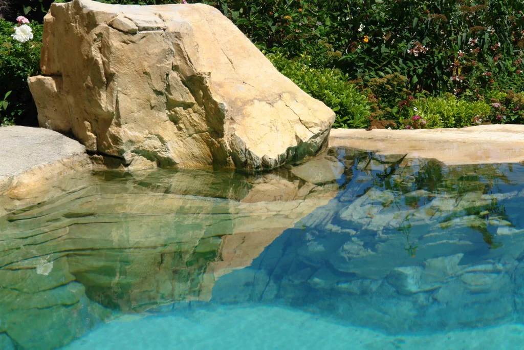 A Pool Blending into Nature