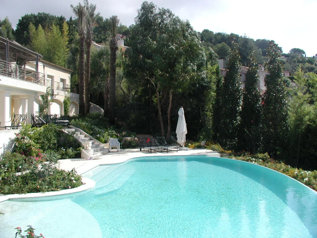 Pool Embraced by Greenery