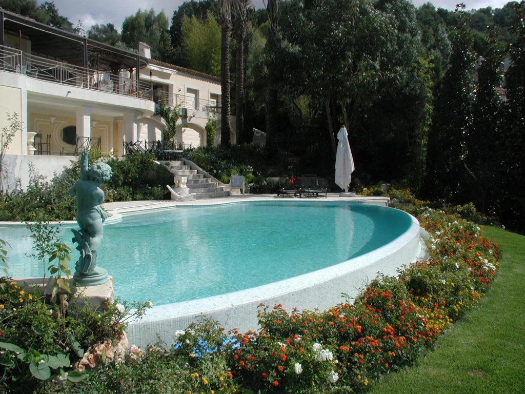 Pool Embraced by Greenery