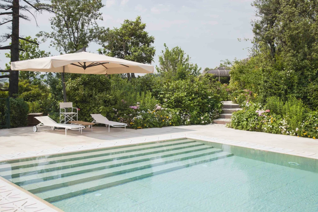A cool private retreat