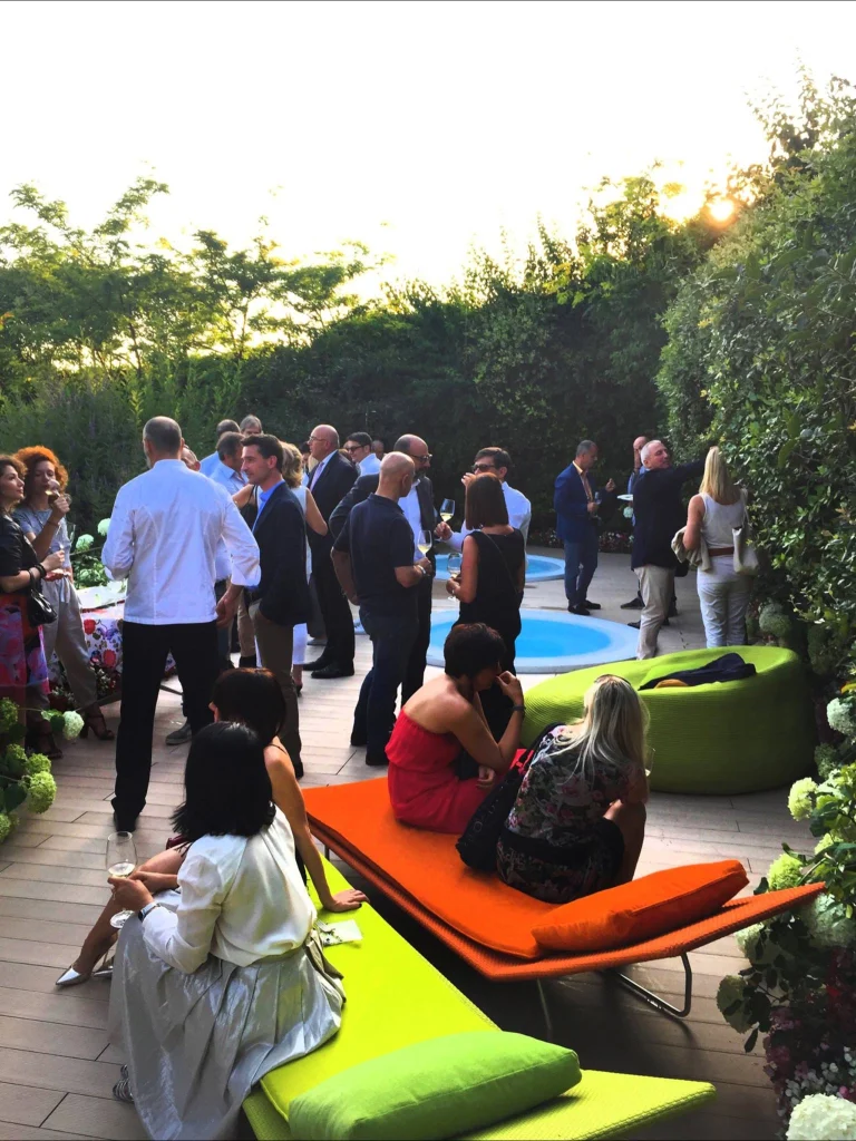 For a Party Amidst the Greenery