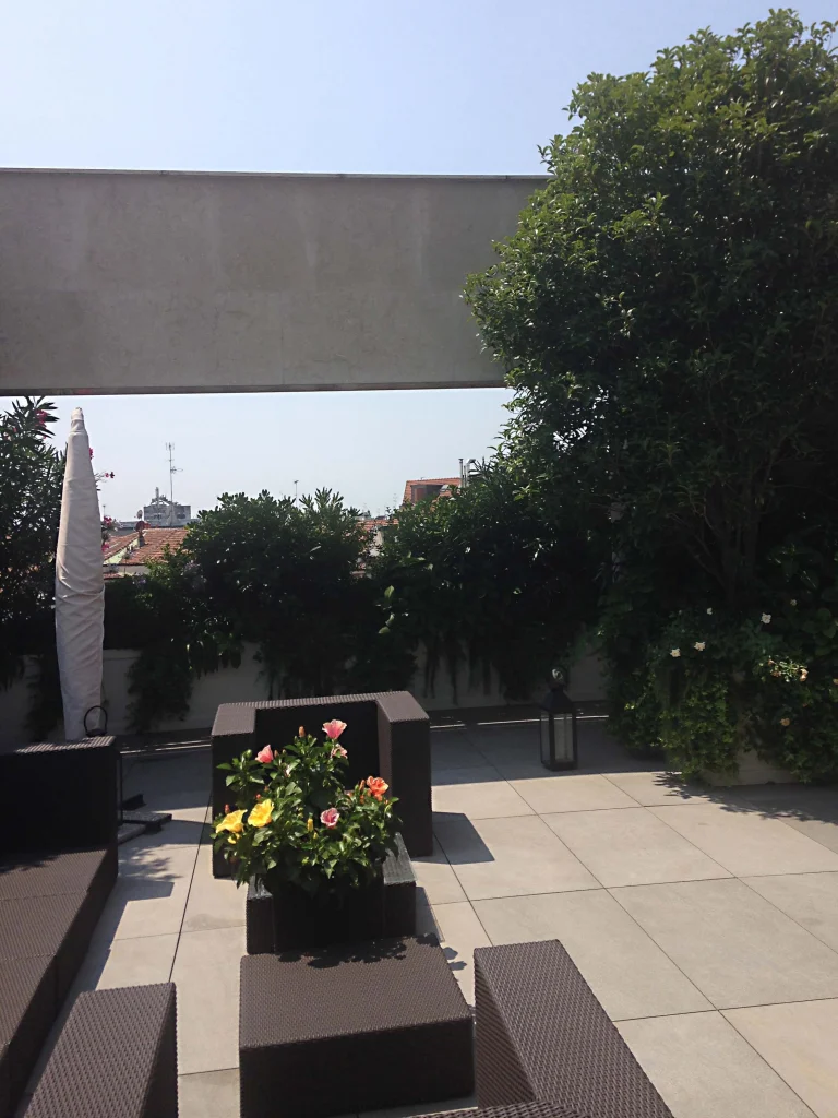 Terrazza a due piani – La meraviglia di una terrazza firmata Paghera