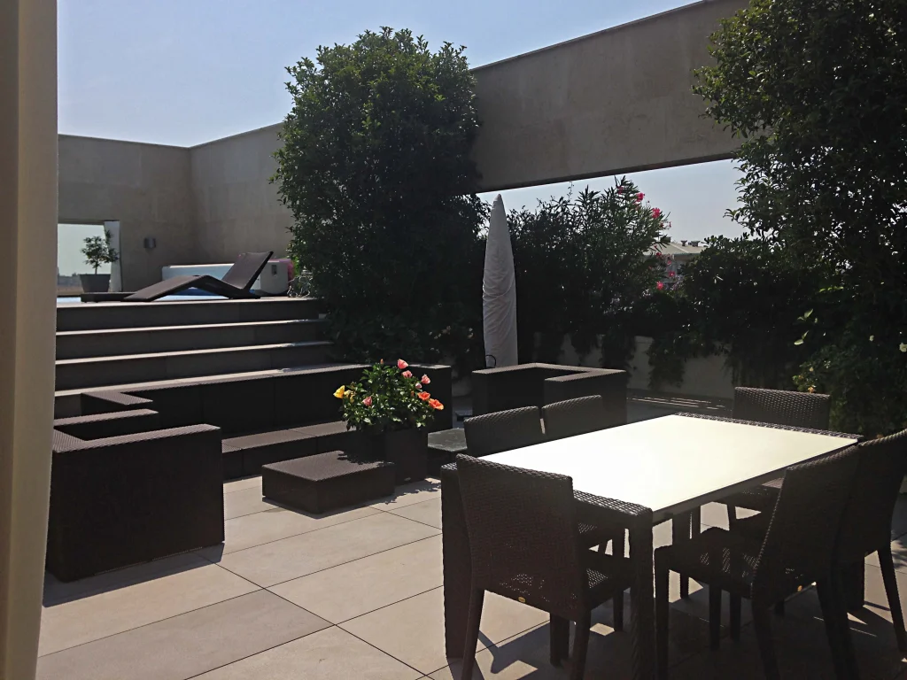 Terrazza a due piani – La meraviglia di una terrazza firmata Paghera