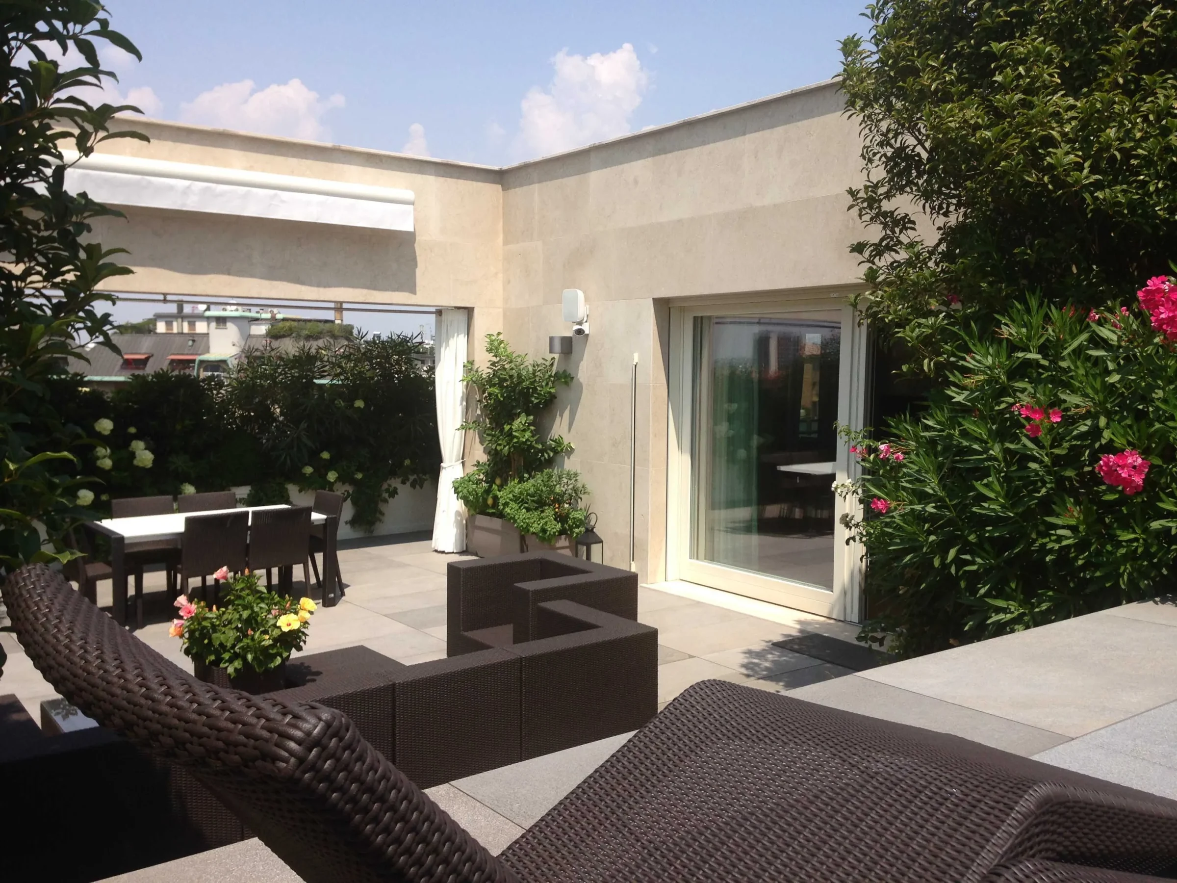 Terrazza a due piani – La meraviglia di una terrazza firmata Paghera