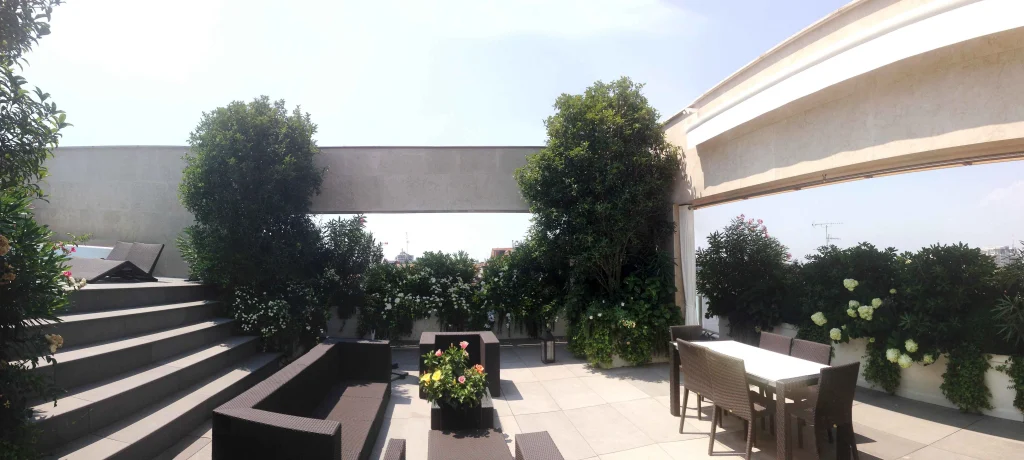 Terrazza a due piani – La meraviglia di una terrazza firmata Paghera
