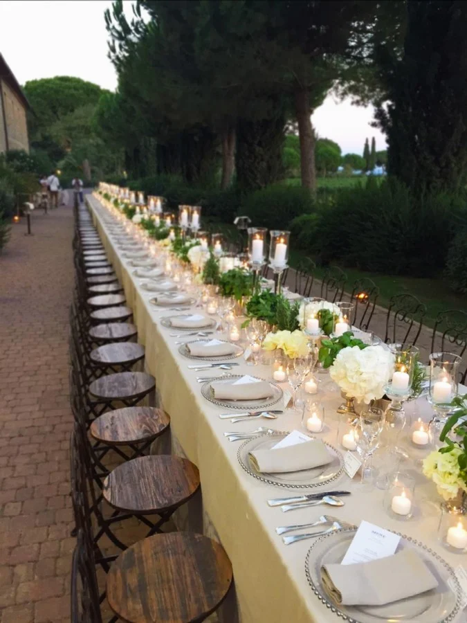I giardini Paghera, teatro di grandi feste