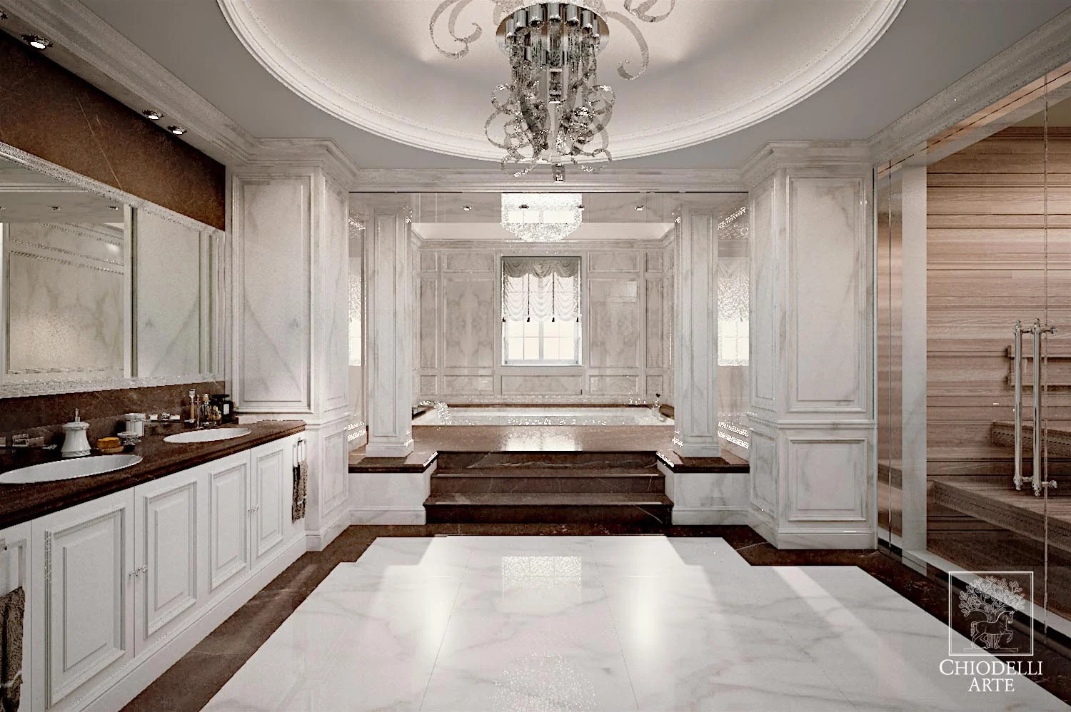 Un rinfrescante bagno in alabastro