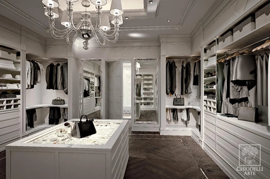 Elegante esposizione d’abiti