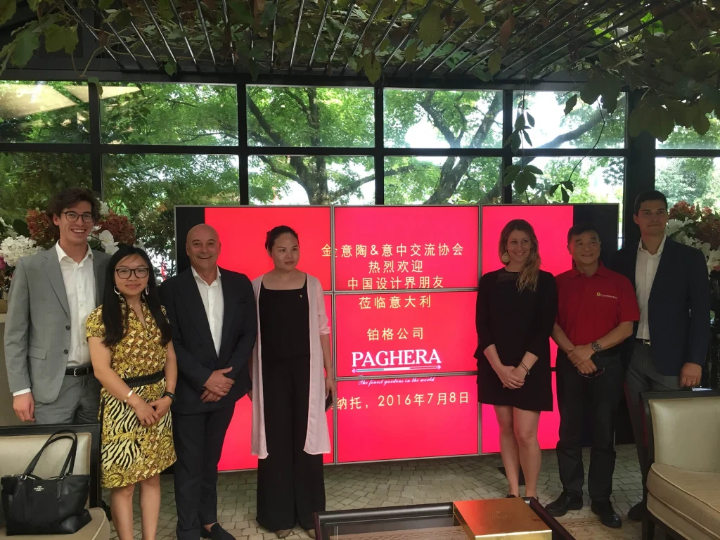 Chinese architects guests in Paghera’s headquarters
