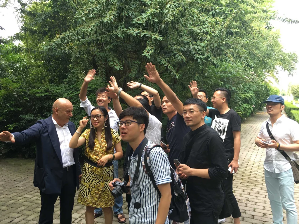 Chinese architects guests in Paghera’s headquarters