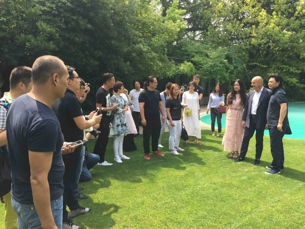 Chinese architects guests in Paghera’s headquarters