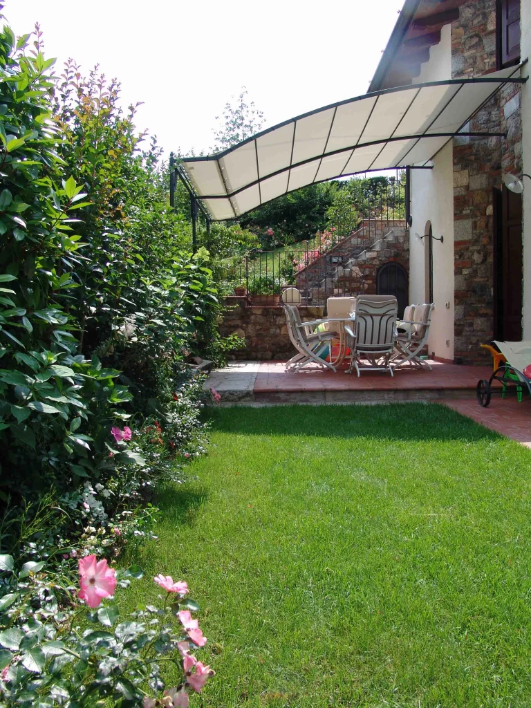 A Small Garden Bursting with Color