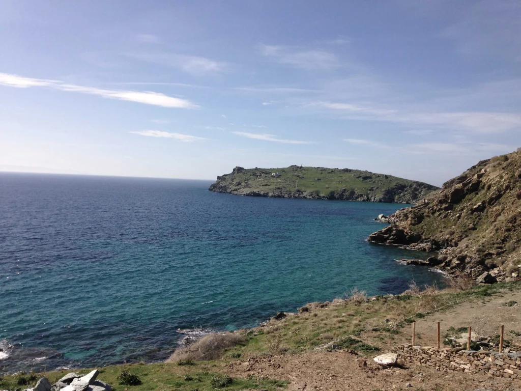 Panorama splendido tra le scogliere elleniche