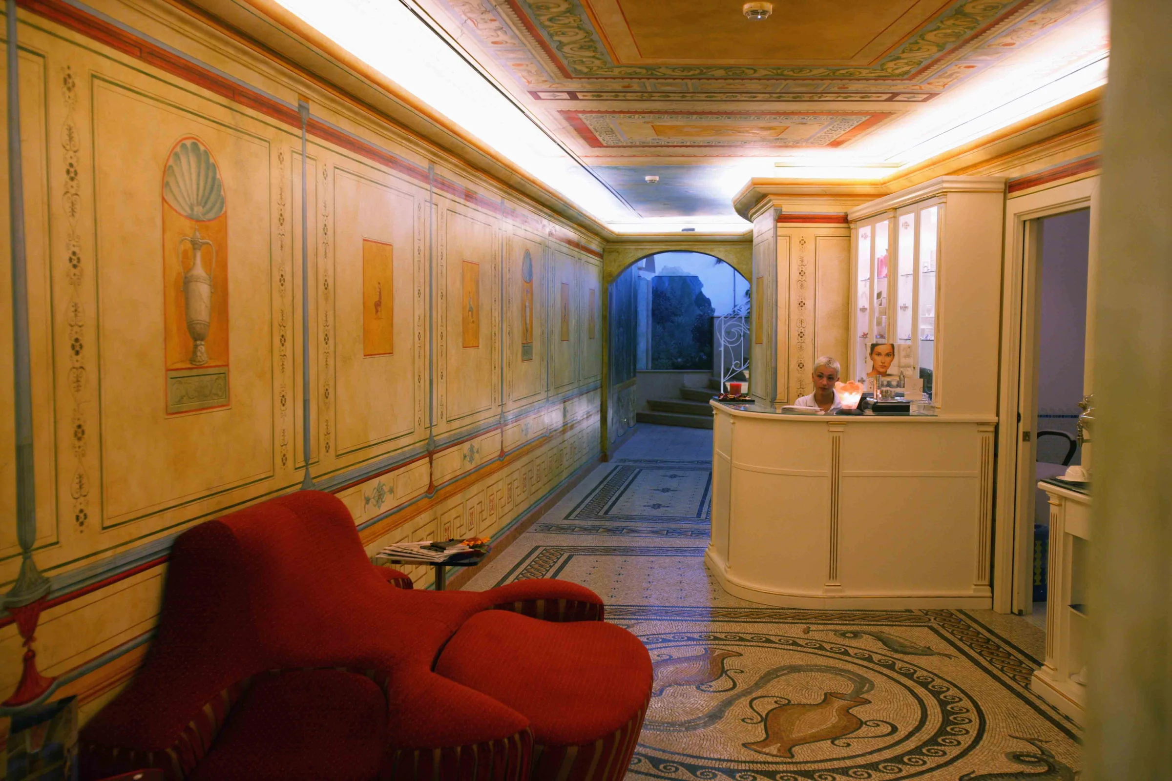 La lussuosa SPA di Villa Amistà