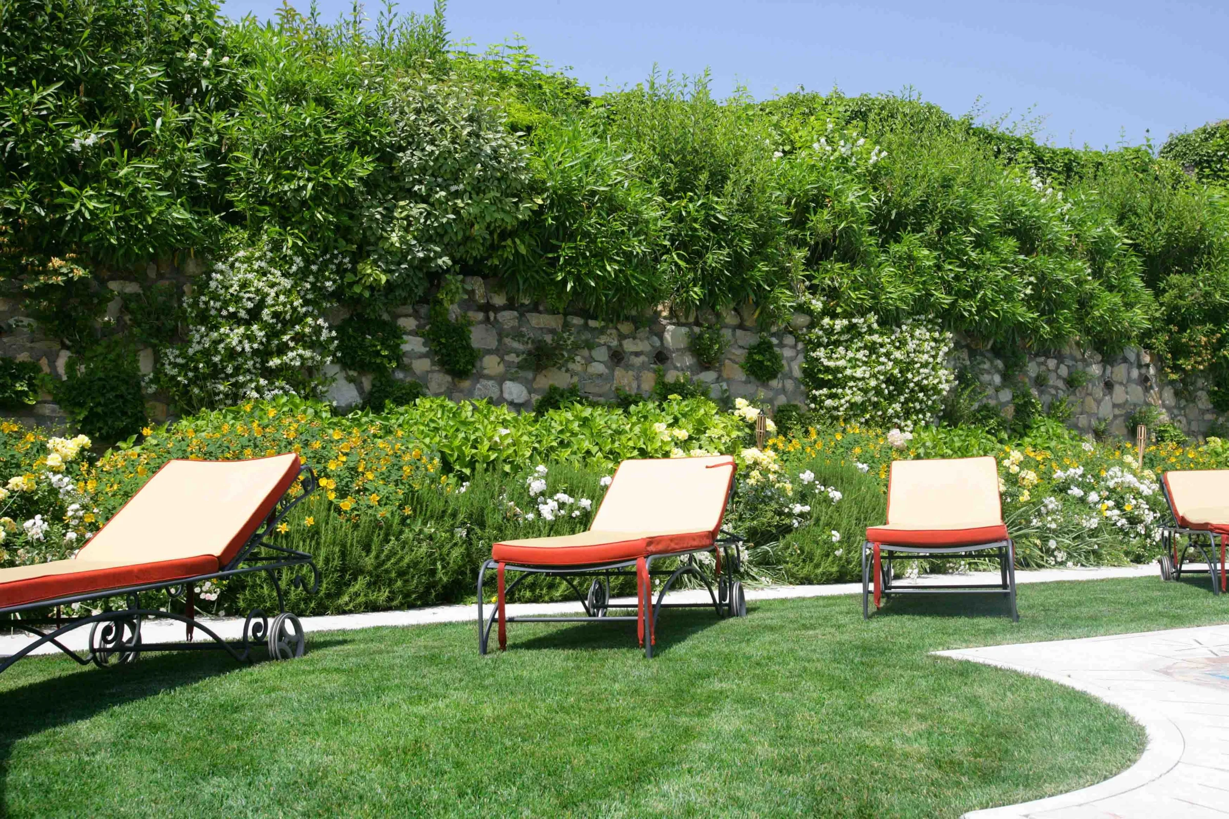 La piscina di Villa Amistà