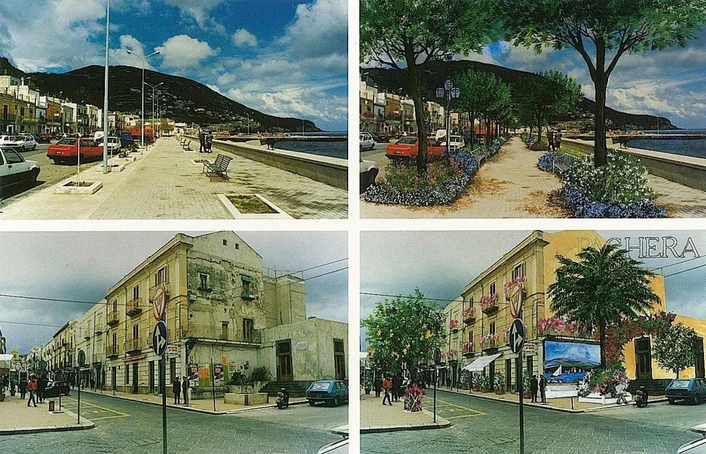 I giardini del centro storico – Taormina