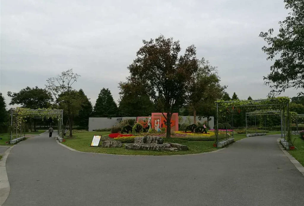 An Italian garden in China