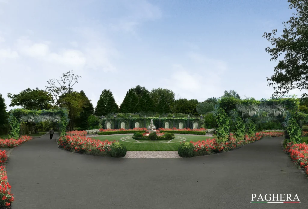 An Italian garden in China