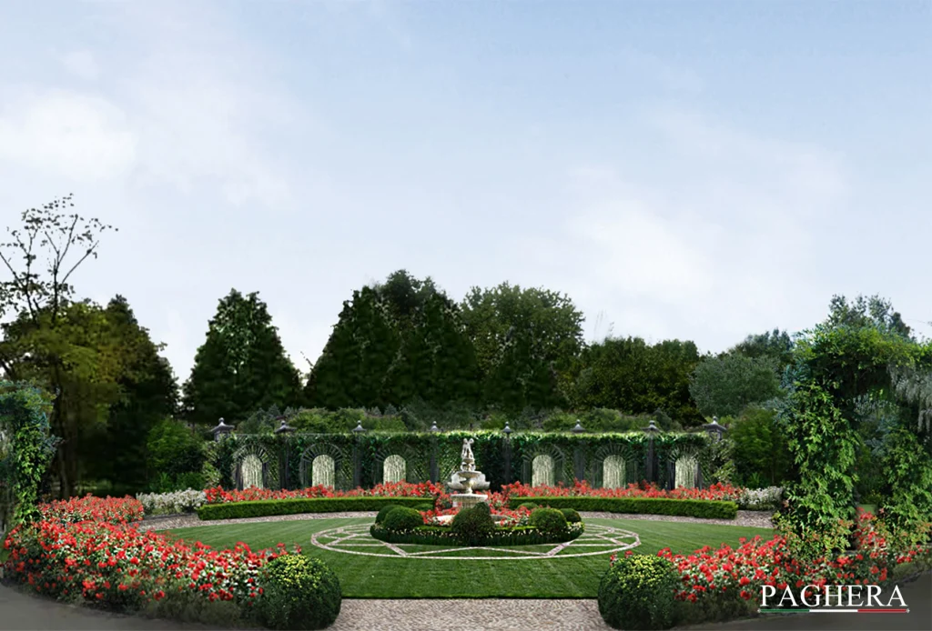 An Italian garden in China