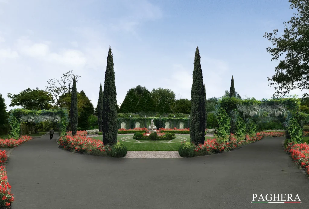 An Italian garden in China