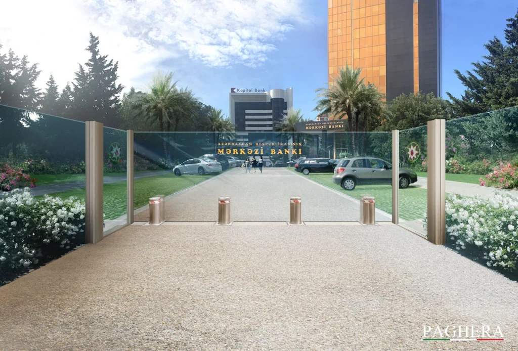 Banca Centrale dell’Azerbaijan – Giardini simbolici