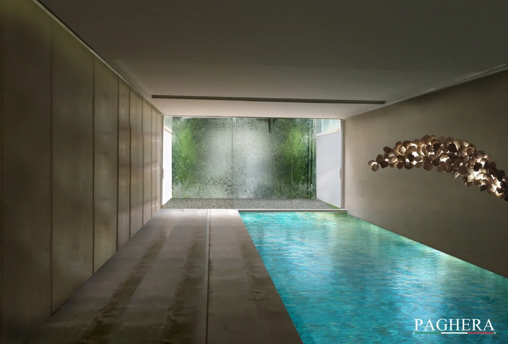 Villa ai confini della Svizzera