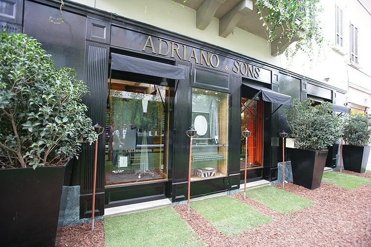 Мероприятие компании Adriano & Sons — «Выкройки Лучо Фонтана»