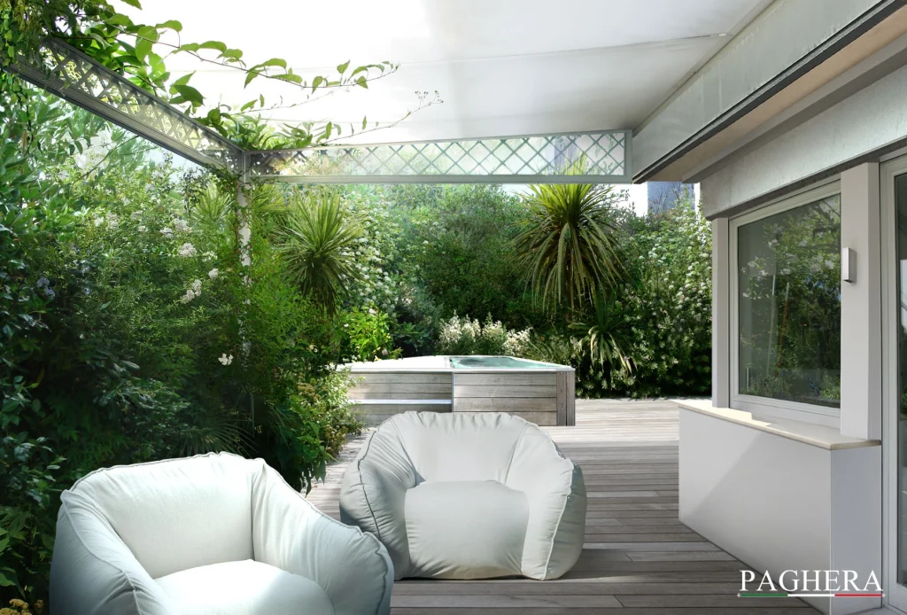 A Private and Elegant Terrace � The Challenge of an Urban Terrace: Paghera�s Green Touch
