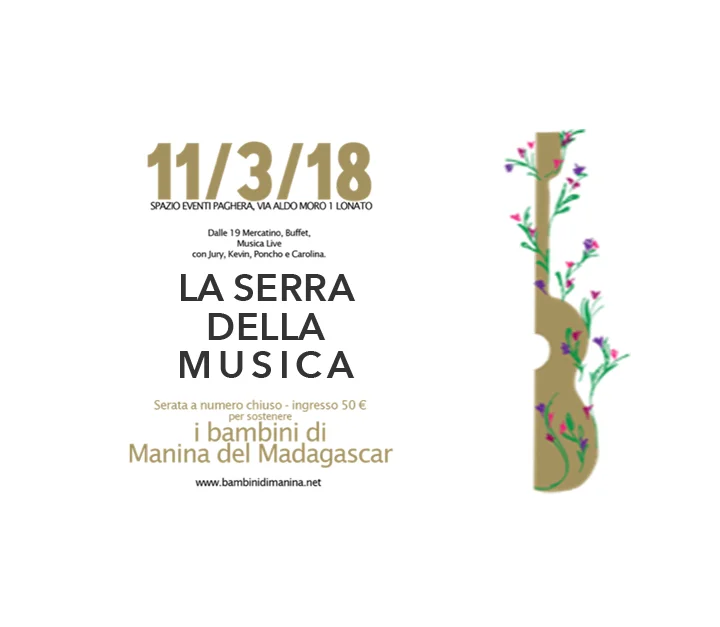 The Greenhouse of Music – An informal, fun, musical evening to support “I bambini di Manina del Mada [..]
