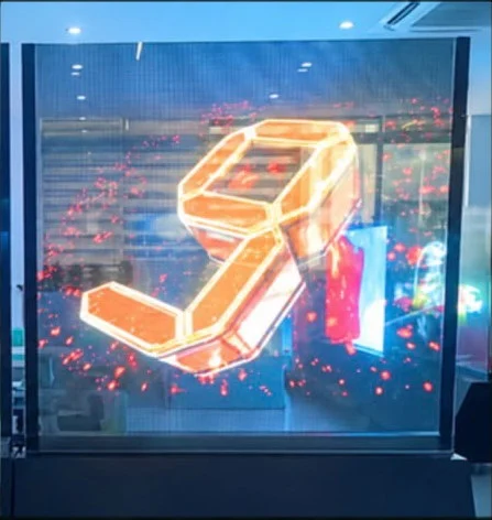 Holographic Invisible Film