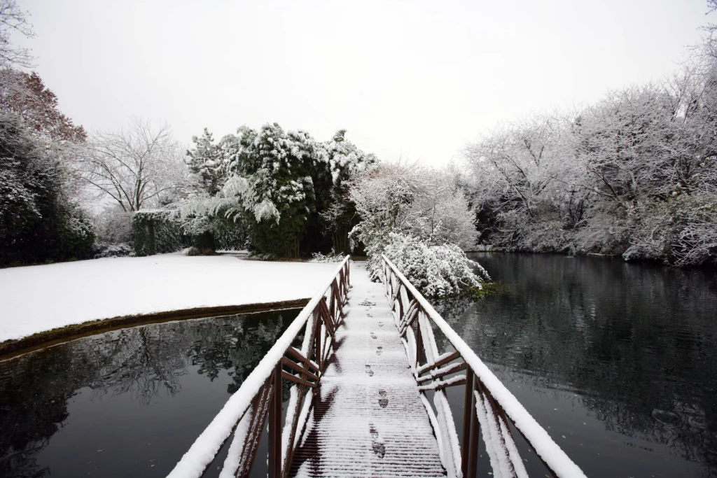 Il parco della sede Paghera a Lonato del Garda