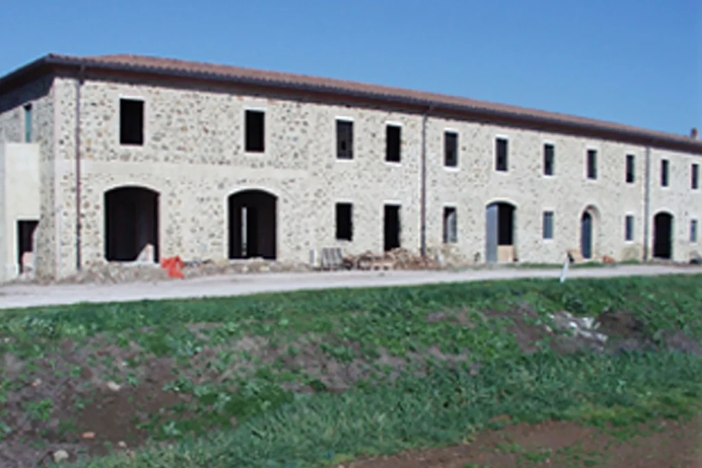 Casale in campagna, prima dei lavori