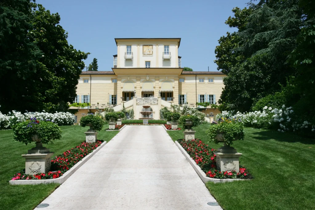 Giardino di villa, a lavori finiti
