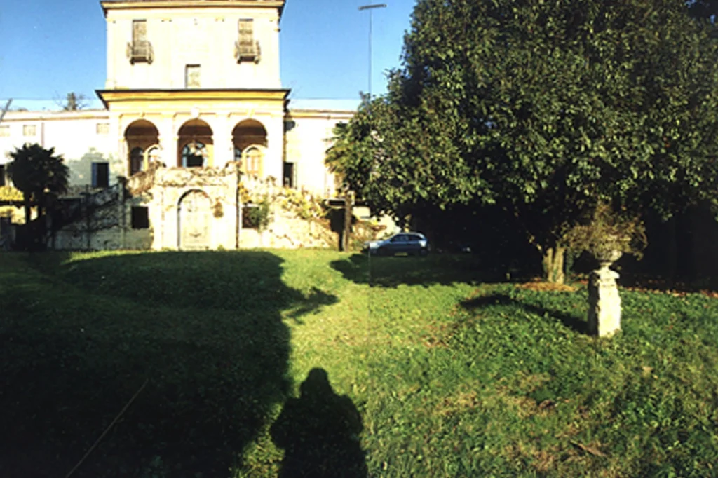 Giardino di villa, prima dei lavori