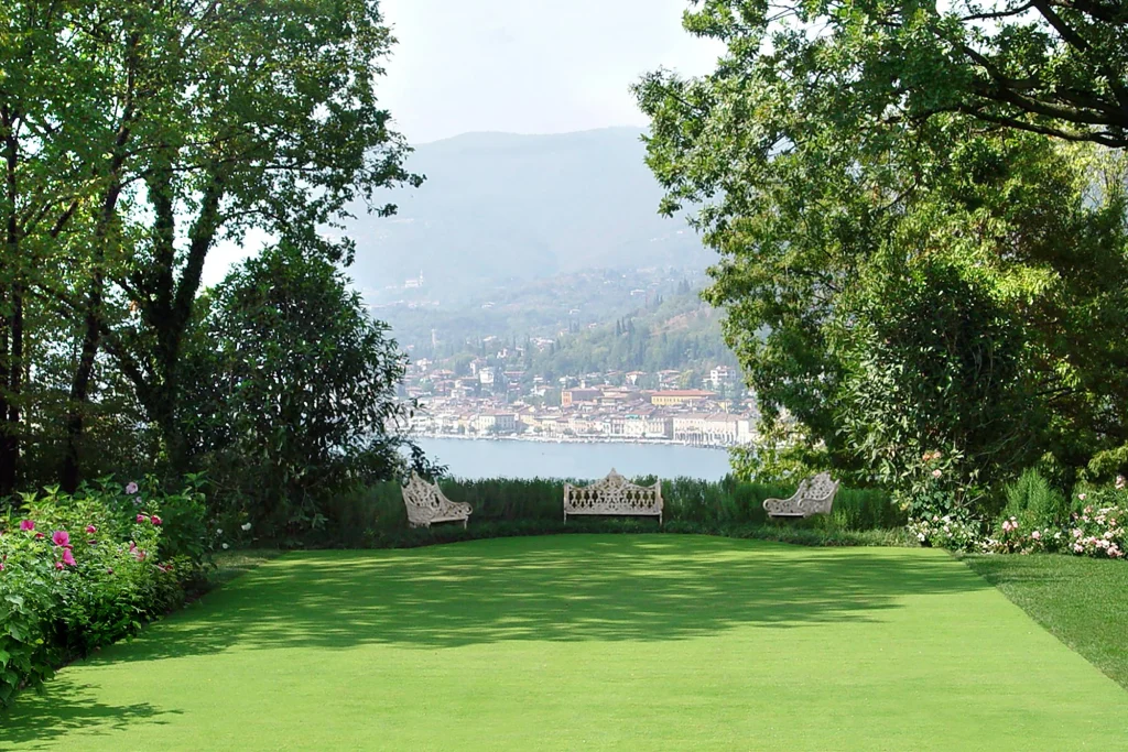 Giardino sul lago, a lavori finiti
