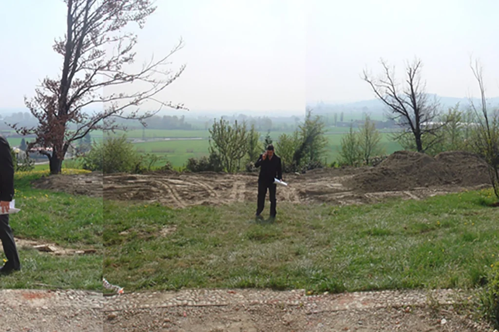 Giardino di villa, prima dei lavori