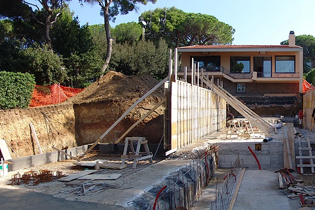 Giardino privato, prima dei lavori