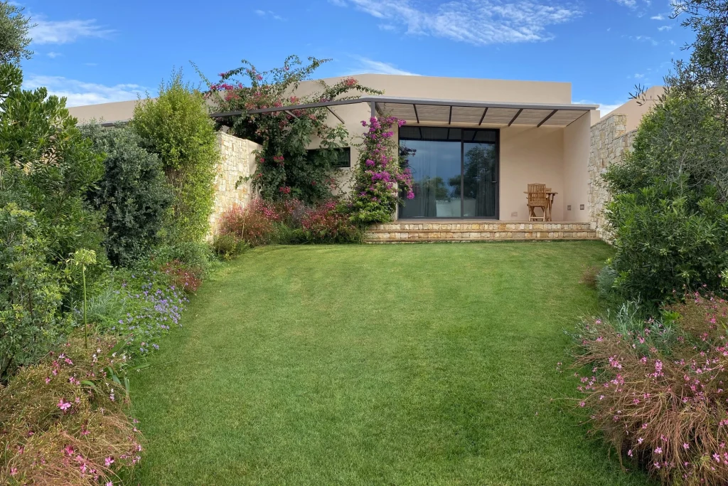 Giardino privato, a lavori finiti