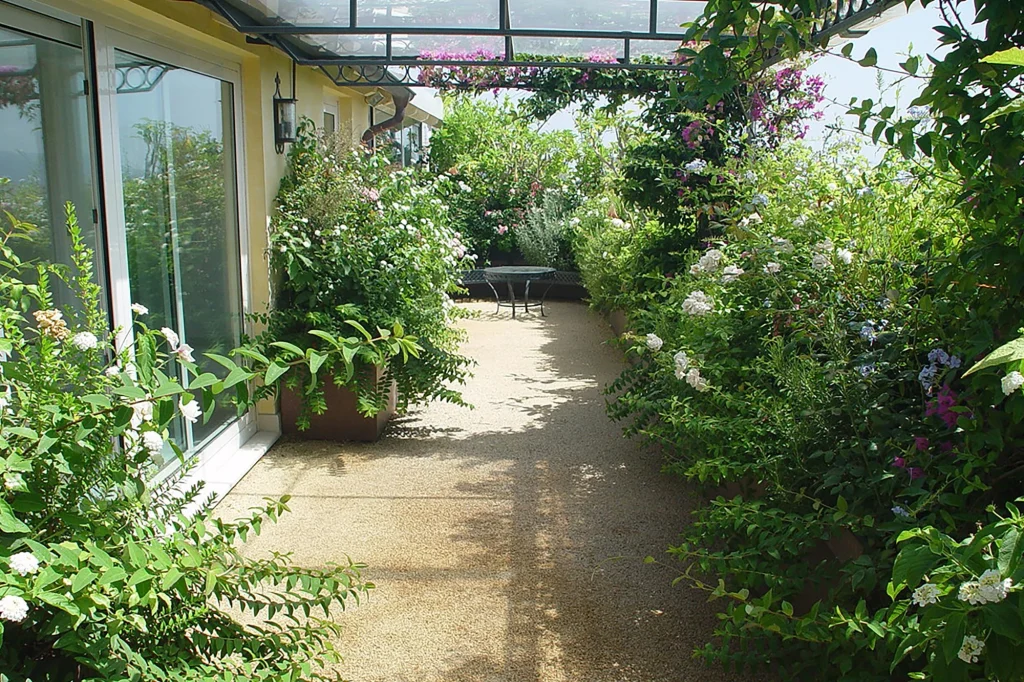 Terrazza in città, a lavori finiti